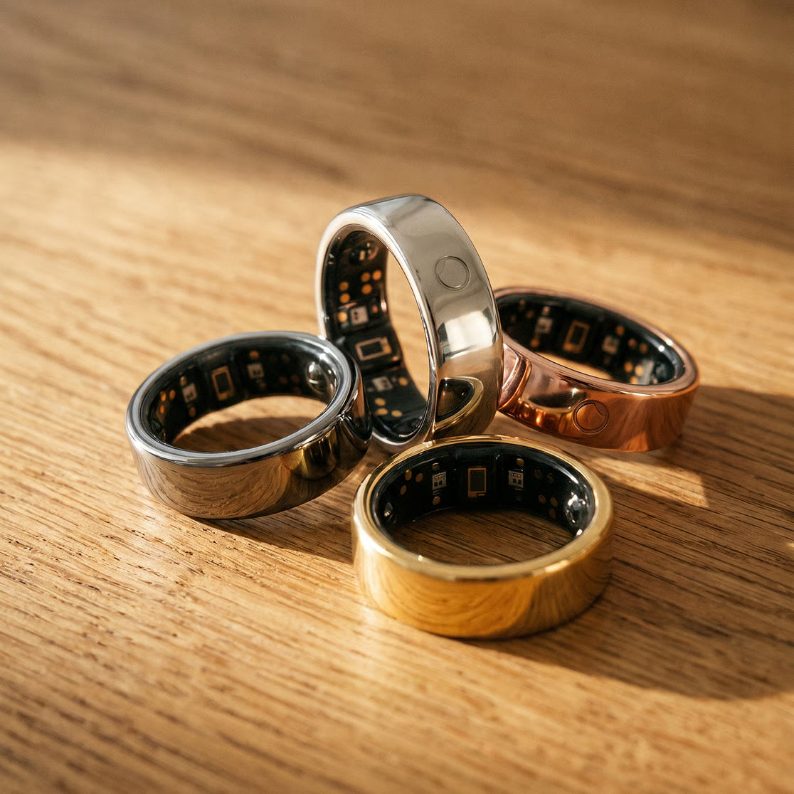 Circular Ring 2 in Gold