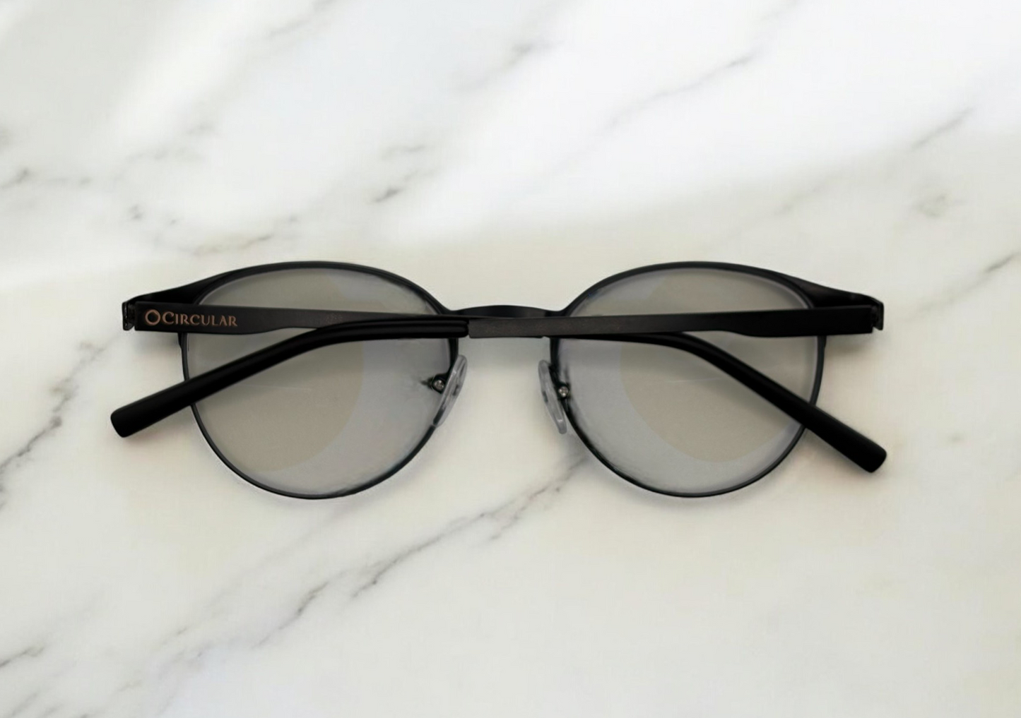 Circular Glasses - Blue Light Blocking - Eclipse 2