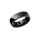 Circular Ring 2 in Obsidian Black