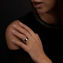 Circular Ring 2 in Silver
